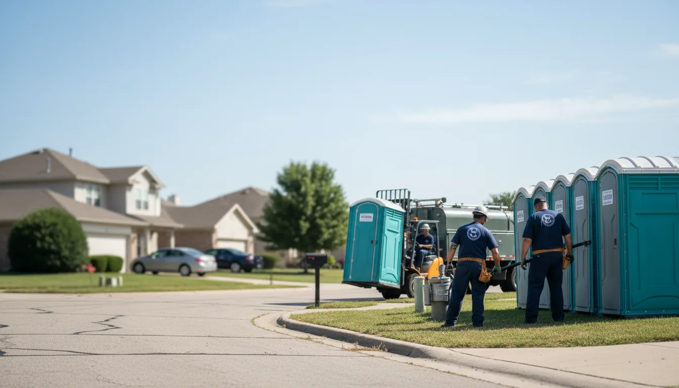 Porta Potty Rental in Miles, TX near me